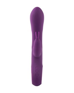 SHARE SATISFACTION RHEA HEATING RABBIT VIBRATOR - PURPLE - Image 2