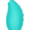 SHARE SATISFACTION SUCTION VIBRATOR - AQUA - 3.2 INCH - Image 3