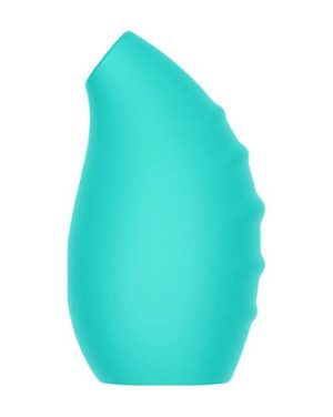 SHARE SATISFACTION SUCTION VIBRATOR - AQUA - 3.2 INCH - Image 3