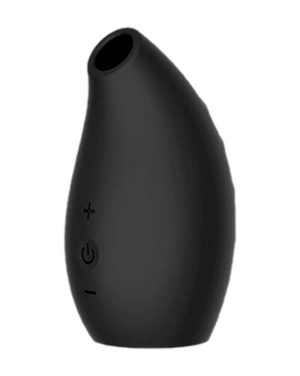 SHARE SATISFACTION SUCTION VIBRATOR - BLACK - 3.2 INCH