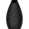 SHARE SATISFACTION SUCTION VIBRATOR - BLACK - 3.2 INCH - Image 2