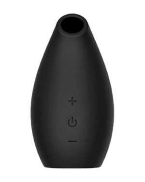 SHARE SATISFACTION SUCTION VIBRATOR - BLACK - 3.2 INCH - Image 2