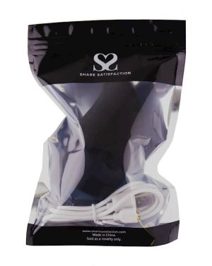 SHARE SATISFACTION SUCTION VIBRATOR - BLACK - 3.2 INCH - Image 5