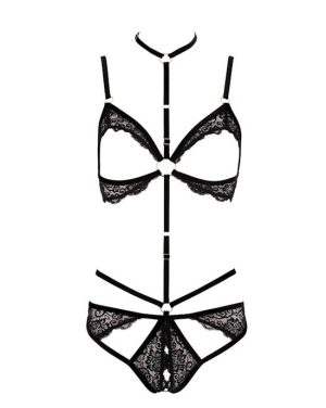 VELVET STRAP BODYSUIT - LARGE - Image 2