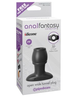 ANAL FANTASY COLLECTION OPEN WIDE TUNNEL PLUG - 2.8 INCH - Image 2