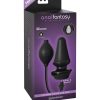 INFLATABLE SILICONE BUTT PLUG - 5 INCH