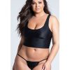 ALLURE LOW RISE JACINDA THONG - BLACK - OS/XL