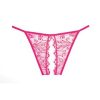 ENCHANTED BELLE CROTCHLESS PANTY - HOT PINK - ONE-SIZE - Image 3