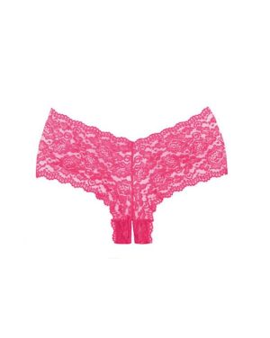 ADORE CANDY APPLE PANTY - HOT PINK - ONE-SIZE - Image 2