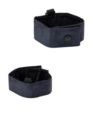 BOUND LUXURY POSTURE COLLAR WITH CUFFS - BLUE - Image 5