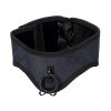 BOUND LUXURY POSTURE COLLAR WITH CUFFS - BLUE - Image 4