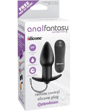 REMOTE CONTROL SILICONE BUTT PLUG - 4.2 INCH - Image 2
