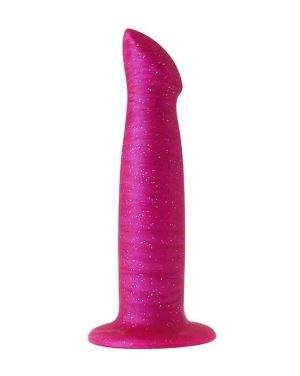 NOOD COLOURS THE ESSENTIAL PEARLY G-SPOT DILDO - PINK - 6.3 INCH