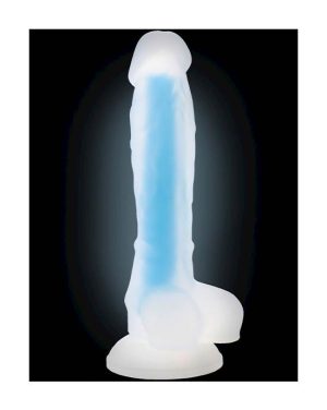 NOOD COLOURS GLOW IN THE DARK DILDO - 6.3 INCH - Image 2