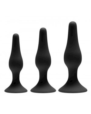 APPRENTICE 3 PIECE SILICONE ANAL TRAINER SET