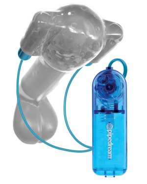 CLASSIX DUAL VIBRATING HEAD TEASER - BLUE