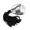 LOVE HEART NIPPLE TASSEL - SILVER - Image 2
