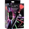 BOOTY SPARKS 28X LASER HEART ANAL PLUG 3.8 INCH - Image 7