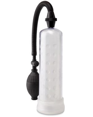 PUMP WORX SILICONE POWER PUMP TRANSPARENT ONE SIZE