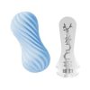 TENGA FLEX BUBBLY BLUE MASTURBBATOR - Image 2