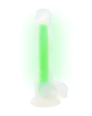NOOD COLOURS GLOW IN THE DARK DILDO 5.5 INCH